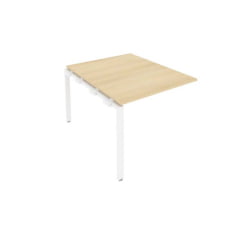 Проходной наборный элемент переговорного стола Metal System Б.ППРГ-1 Акация/Белый