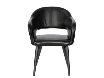 Кресло NEST D экокожа Черный