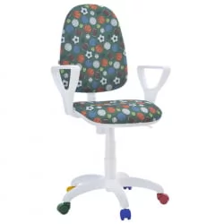 Кресло Престиж КИДС Белый каркас Пираты / KIDS