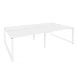 Рабочая станция на О-образном м/к ОНИКС О.МО-Д.РС-4.3.8 Белый Бриллиант / ONIX O.MO-D.RS-4.3.8