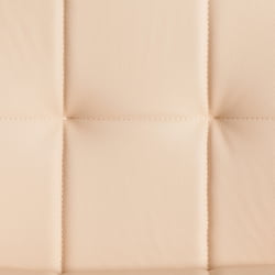 Полубарный стул Medeo/Медео экокожа , бежевый, 42х56х102 см