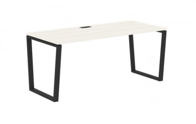 Стол письменный EDIS EVST 1780 Ясень Траун Черный