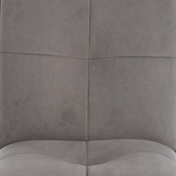 Стул обеденный Sweet флок , 46х55х88, серый/черный, 29