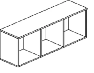 Тумба стационарная YALTA LT-TS 3 Вяз Благородный
