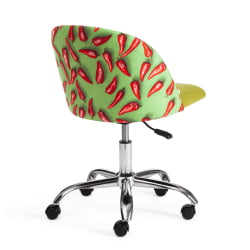 Компьютерное кресло MELODY ткань/флок, олива, Botanica 03 pepper/23