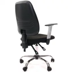 Кресло EChair-214 AL 506141 Черное