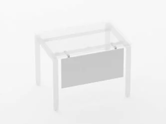 Щит передний Deka 8.10.08 Белый (без крепления)