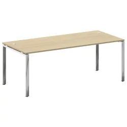 Стол рабочий руководителя МЕТАЛ СЙСТЕМ ДИРЕCТ БП.СРР-6.9 Акация Лорка / METAL SYSTEM DIRECT