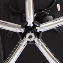 Кресло Appolon ткань, т.-серая