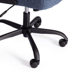 Кресло офисное Lugano ткань teddy, темно-синий