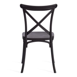 Стул CROSS (mod. PL24) пластик, 48 х 58 х 89 см, Black (черный) 05
