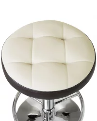 Табурет барный DOBRIN BRUNO Кремово-коричневый