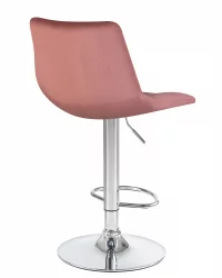 Стул барный DOBRIN TAILOR Пудрово-розовый велюр MJ9-32