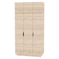 Шкаф распашный Аврора(H23)2322х1201х540(ДСС)