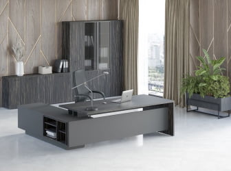 Шкаф для бумаг DALI DLI37251021 Эбен Антрацит