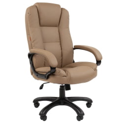 Кресло офисное CHAIRMAN 600 экокожа Бежевый