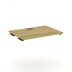 Стол-приставка к двум опорным тумбам/шкафам CONCEPT CN.OSPR-005 Дуб Винченцо Черный