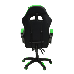 Кресло 892-1 цвет черный/зеленый с массажем 892-1-black-green-mass