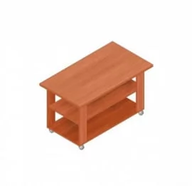 Журнальный столик на колесиках Проспект Р.СЖ вишня