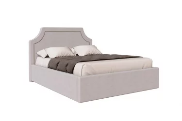 Кровать с ортопедическим основанием Катрин 1400 Авокадо бежевый