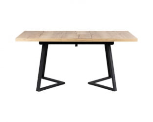 Стол Роналдо раздвиж. 120-160 Галифакс Натур/Бабочка