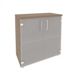 Шкаф низкий широкий (2 низких фасада стекло) ONIX O.ST-3.2 Дуб Аризона