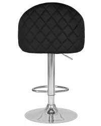Стул барный DOBRIN MILANA Черный велюр MJ9-101