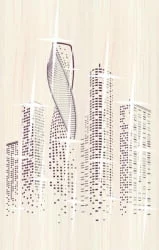 Полка навесная Мегаполис 55.07 Сосна Астрид