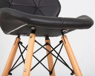 Барный стул DOBRIN BUTTERFLY BAR Черный