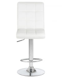 Стул барный DOBRIN KRUGER (белый) 2 шт