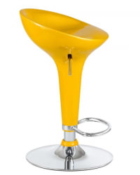 Стул барный DOBRIN BOMBA (желтый) 2 шт