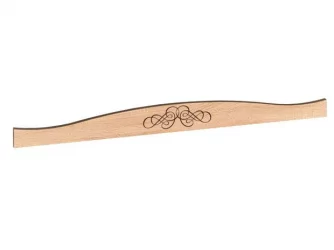 Карниз ADELE 52 Дуб Сонома/Орех шоколадный (спальня)