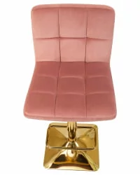 Стул барный DOBRIN GOLDIE Пудрово-розовый велюр MJ9-32