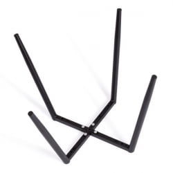 Стул обеденный La Rousse (2 шт. в упаковке) NEW, ткань рогожка, серый/черный, 3M 16/2, 45х55х93 см