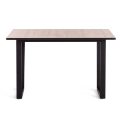 Стол COSTA ЛДСП/HPL/металл, 120 х 80 х 75 см, Гранит серый/черный