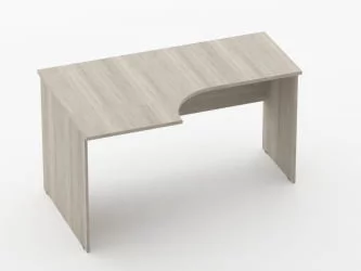 Стол угловой Twin 12.14.14Л Дуб Сантана светлый