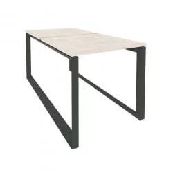 Рабочая станция на О-образном м/к ОНИКС О.МО-Д.РС-2.0.8 Денвер Светлый/Антрацит / ONIX O.MO-D.RS-2.0.8