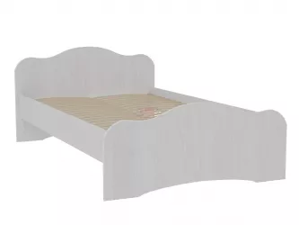 Кровать Фант двойная 1400x2000 мм Ясень анкор светлый