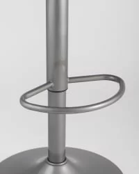 Стул барный TOLIX ARMS SOFT Серебристый