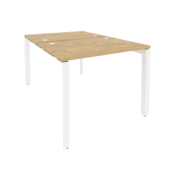 Рабочая станция на П-образном м/к ONIX O.MP-D.RS-2.1.7 Тиквуд Светлый/Белый