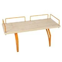 Полка задняя к столам Polka_z 1/600 (Polka_z 7/600) Клен Оранжевый