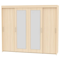 Шкаф-купе Т-5-198х235х45-М(ДМ-8) / T-5-198х235х45-M(ДМ-8)