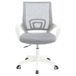 Кресло CРОМЕКС (КРОМЕКС) Топ CХ-695В сетка/ткань ТВ серое / CROMEX Top CH-695W TW