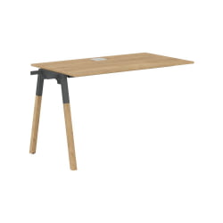 Рабочая станция Forta FIST 1167 Дуб Гамильтон Черный графит