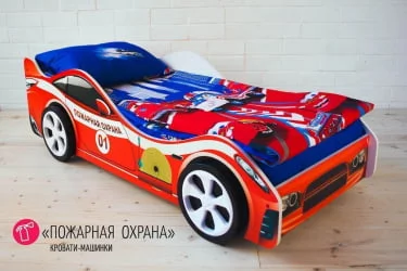 Кровать-машинка Пожарная охрана_55650