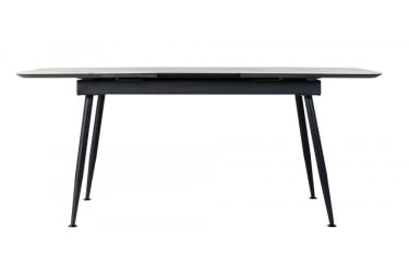 Стол Месси раздвиж. 140-180 Светлый мрамор/Бабочка