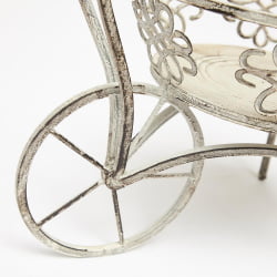 Цветочница Secret de Maison BROUETTE (mod. PL08--7690) металл, 34*40*36см, Античный серый