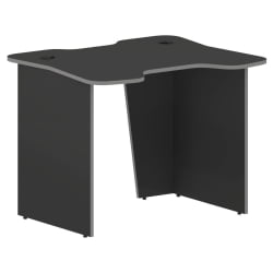 Компьютерный стол с надстройкой SKILLL SKL 100CB антрацит/металлик