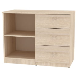 Комод Калисто(K15)699х902х468PUSHtoOPEN(ДМ)