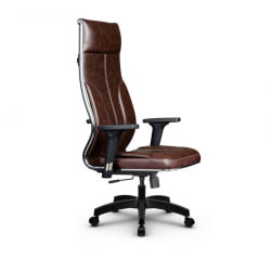Кресло руководителя Metta L 1m 46/2D Комплект 4 Коричневое
